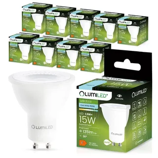 Lumiled LED-Reflektorlampe 1,5W GU10 135 lm kaltweiß 10 St.