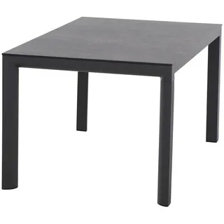 Siena Garden Silva Gartentisch 140 x 90 x 74 cm Anthrazit/Titan