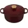 22 cm rund cocotte red