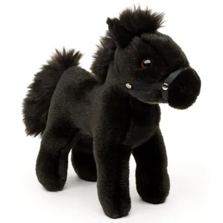 Uni-Toys Pferd stehend 23 cm Schwarz