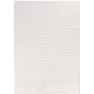 KADIMA DESIGN ILLER Kurzflorteppich 200 x 290 cm Creme