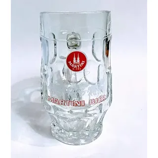 Bier Martini 0,4l Glas/Gläser/Bierglas/Bierkrug Pils/Bar/Gastro / 1 Stück