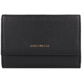 Coccinelle Metallic Soft Wallet E2MW5116601 noir