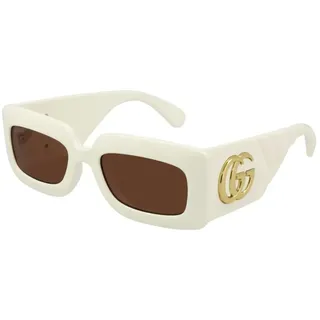 Gucci Gg0811s-002 53/21/145 Damen-sonnenbrille - Beige - Brown/CAT3