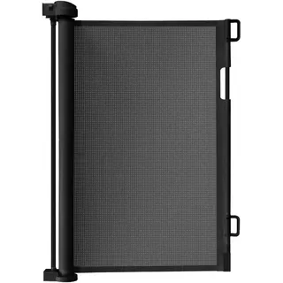 ruhhy Treppenschutzgitter 13-140 cm Schwarz