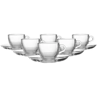 Ritzenhoff & Breker Barista Espresso-Set 0,08 l Transparent 6 St.