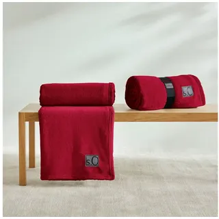 s.Oliver Kuscheldecke 150 x 200 cm Rot