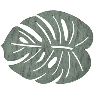 Tischset Monstera, B:36cm x L:45cm, grün