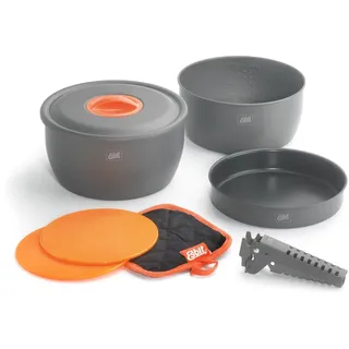 Esbit Aluminium-Kochgeschirr-Set - Grau/Orange