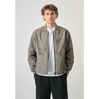 Cleptomanicx Outdoorjacke braun/grau M