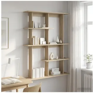 vidaXL Wandregal 102 x 20 x 130 cm Braun