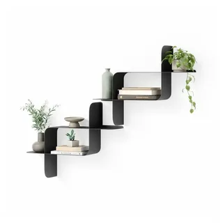 Umbra Wandregal 2er Set Schwarz