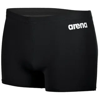 Arena Team Swim Solid Badehose Boxer - Black-White - White - FR 85