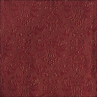 Ambiente Home Ambiente Servietten Papier 33x33cm Elegance Bordeaux