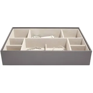 Stackers – Schmuckbox, besonders Tief, 11 Fächer, mink, 36 x 25 x 7 cm
