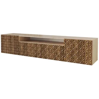 altdecor VIRA Lowboard 200 cm x 40 cm x 41 cm Braun/Holz
