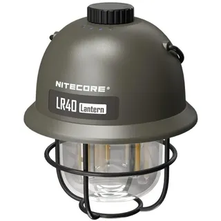 Nitecore LR40 LED Laterne, Powerbank, 100 Lumen, 45 h Leuchtdauer, Warmlicht, Rotlicht