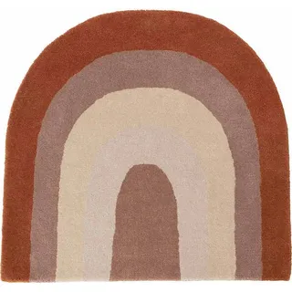 Rainbow Kinderteppich 88 x 90 cm