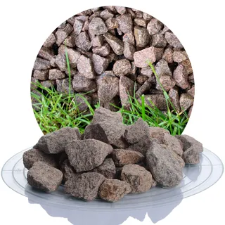 Granit Ziersplitt rot 16-32 mm - 25 kg Sack