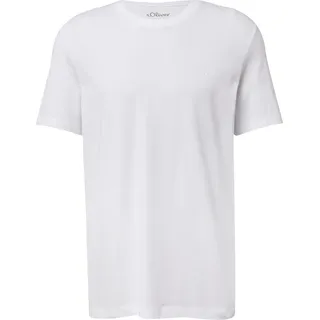 s.Oliver T-Shirt Basic weiß M