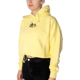 Karl Kani Hoodie Crop Hoody Karl Kani Small Signature (1-tlg) gelb S (36/38)