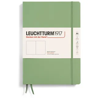Leuchtturm1917 Notizbuch Composition Hardcover, B5 salbei, blanko