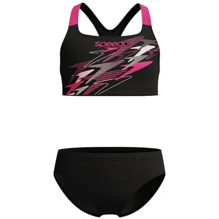 Speedo Bikini Medley Racerback Mädchen für Freizeit und Training - 11-12 Jahre