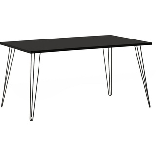 Schildmeyer Ablagetisch Fynn, Tischbeine aus Metall schwarz 160,0 cm x 74,0 cm x 80,0 cm