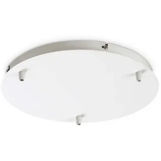 Ideal Lux Baldachin 3-fach rund weiß