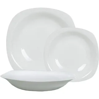 Parma Bormioli Teller-Set für 12 Personen, 36 Teile