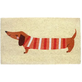 Rex London Fußmatte „Dackel (Sausage Dog)“ aus umweltfreundlicher Kokosfaser