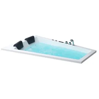 EAGO Whirlpool AWT GE105E, 180x130 cm, rechts