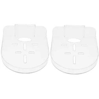 jojofuny 2stücke Mini-Kamera-wandregal Transparent Schwebendes Regal Kleben An Wand Stabil Für Kleine Räume Schlafzimmer Badezimmer Küche Wohnzimmer Sicherheitsregal Kameraablage