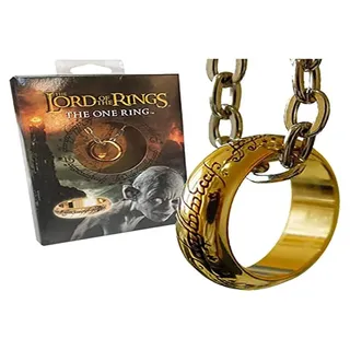 The Noble Collection Noble Collection NOBXT0903 - Herr der Ringe Ring Der Eine Ring (vergoldet)