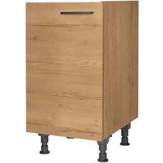 Nobilia Spülenschrank Structura 45 x 58,3 x 87 cm Braun