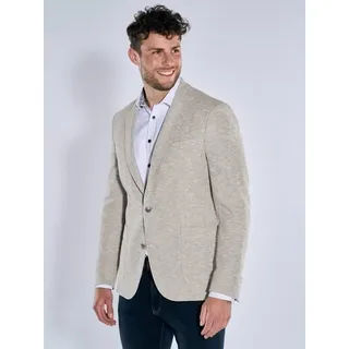 engbers Herren Freizeit-Sakko Beige slim fit gemustert - 62