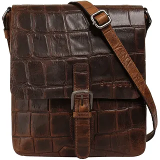 Bugatti Nevio Umhängetasche Leder Brown
