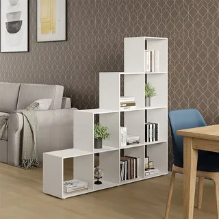 Vicco Raumteiler Aramis 139 x 143 x 29 cm Weiß