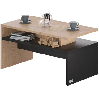 CASARIA Sacramento Grau Eiche 95 x 55 x 50 cm