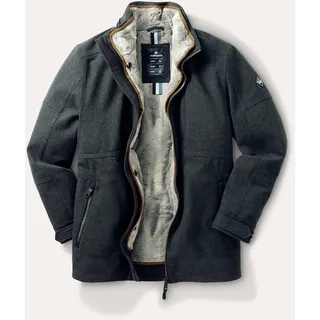 Walbusch Herren Aquastop Wolljacke Grau