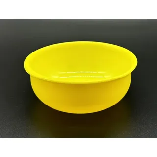 Schüssel 200 ml Schale Müslischale Dessertschale Kompottschale, aus Kunststoff Plastik Mehrweg bruchsicher stapelbar, Farbe gelb