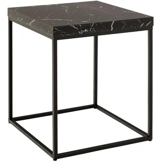 Actona GROUP Couchtisch Barossa Schwarz 40 x 40 cm | Gr.: onesize