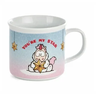 NICI Tasse Einhorn Theodor 0,4 l Bunt