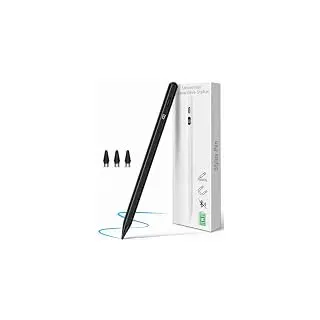 Digiroot Universal Tablet Stift mit LED-Leistungsanzeig 15-Min.Schnellladen | Stylus Pen Magnetischer Touchscreen Stift-Kompatibel mit Samsung/Huawei/Xiaomi Tablets&Handys,iPhone,Android,Schwarz