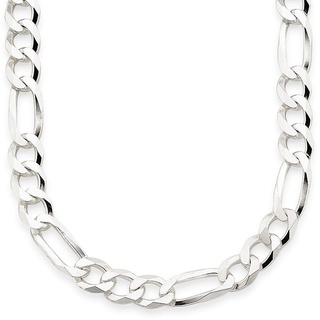Kette ohne Anhänger »Schmuck Geschenk Silber 925 Halsschmuck Halskette Figarokette«, 59824114-60 silberfarben