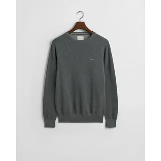 Gant Rundhalspullover schwarz L