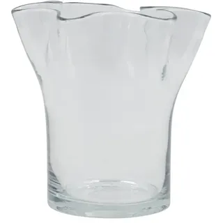 House Doctor - Plis Vase, H 17 cm, klar