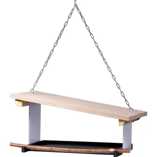Dobar dobar® Vogelhaus Futura II zum Hängen - weiss