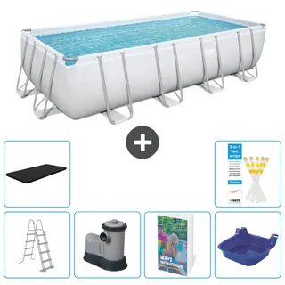 Bestway Power Steel Rechteckig - 549x274x122 Cm - 7-teilig  S662