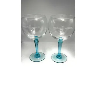 Bombay Sapphire Gin Ballon. Vetro. 2 * Ballon Glas